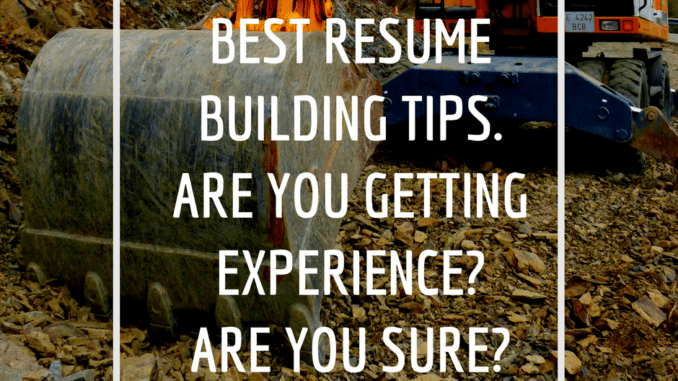best resume building tips, construction, dirt, keynote speaker, loren weisman best resume building tips, construction, dirt, keynote speaker, loren weisman