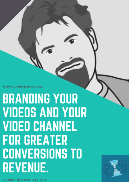 branding your videos, talk title, keynote speaker, front