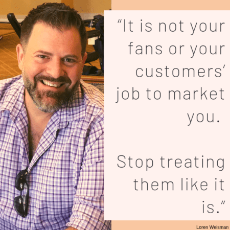 brand messaging strategist Loren weisman