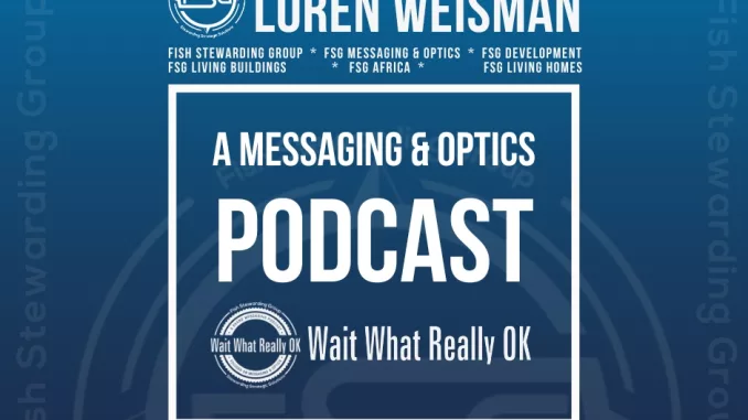 Messaging and optics podcast featured image for blog.