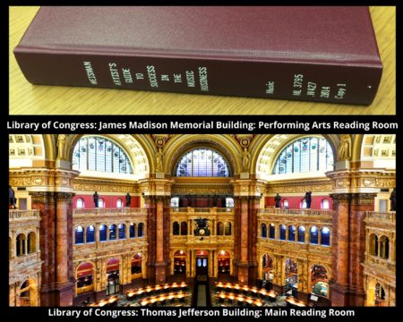 a book and an image of the reading room in the library of congress