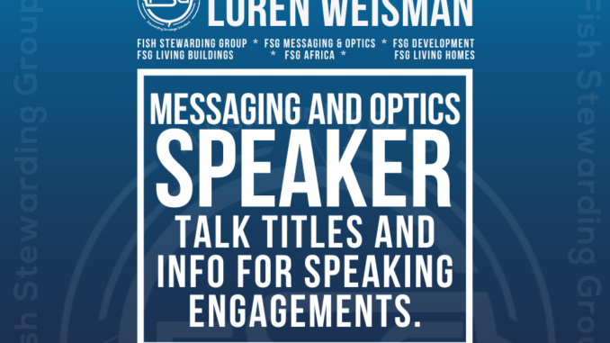 Messaging and optics speaker featured graphic