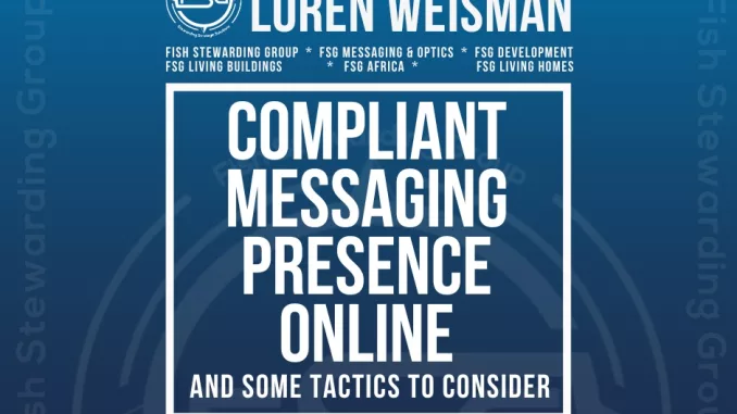 compliant messaging presence online featured graphic