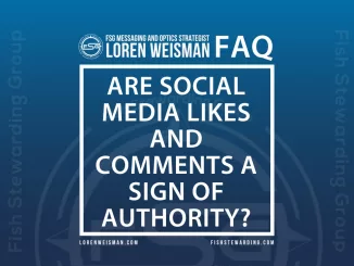 Are social media likes and comments a sign of authority FAQ Graphic