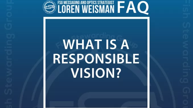 What is a responsible vision FAQ graphic