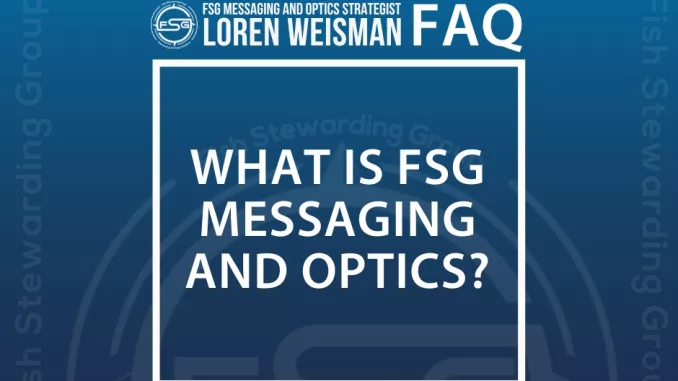 what is fsg messaging and optics FAQ graphic