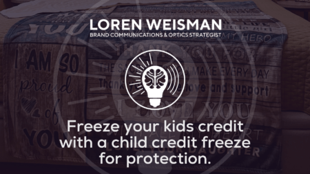 Freeze your kids credit with a child credit freeze for protection