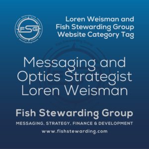 Messaging and Optics Strategist Loren Weisman category tag graphic