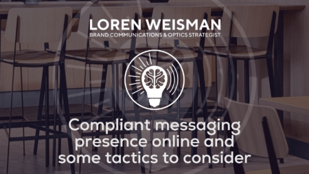Compliant messaging presence online and some tactics to consider copy