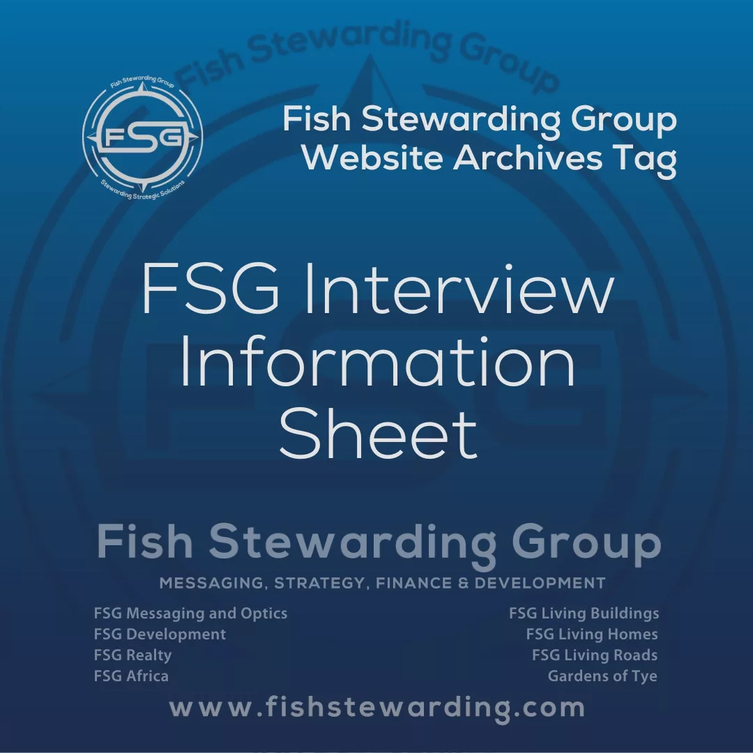 FSG interview information sheet archives tag graphic