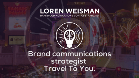 Brand communications strategist travel to you