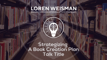 Strategizing A Book Creation Plan Talk Title copy