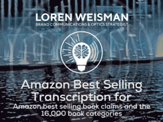Amazon Best Selling Transcription, for Amazon best selling book claims and the 16,000 book categories