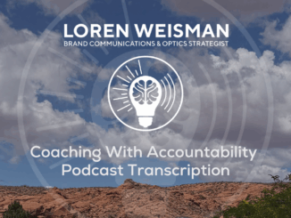 Coaching with accountability transcription