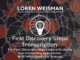 First Discovery Steps Transcription, wait what really ok, loren weisman