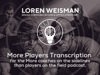 More Players Transcription, More coaches on the sidelines than players on the field podcast