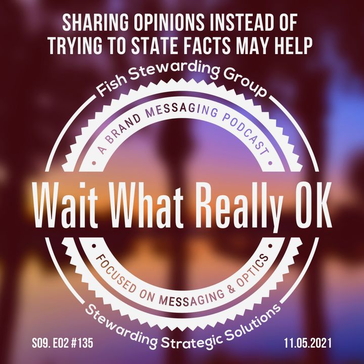Sharing Opinions Instead Transcription, wait what really ok, loren weisman, podcast cover