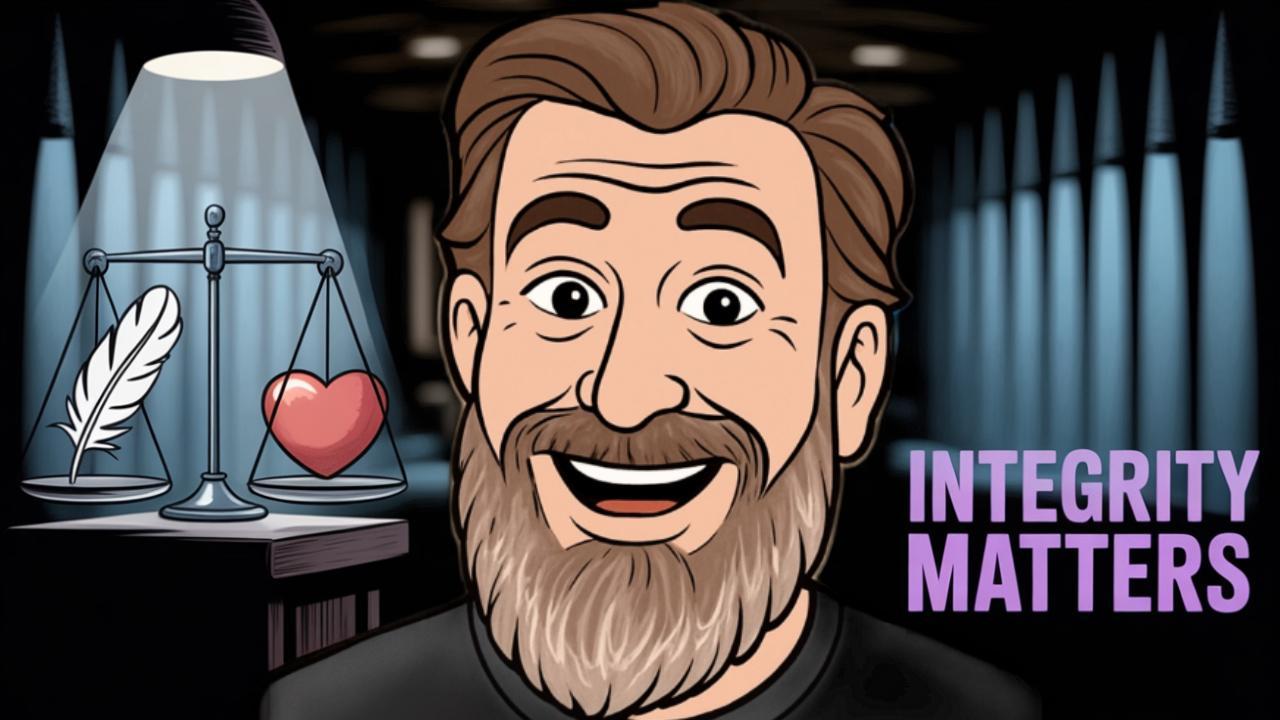 authentic messaging transcription, Integrity, loren weisman, wait what really ok