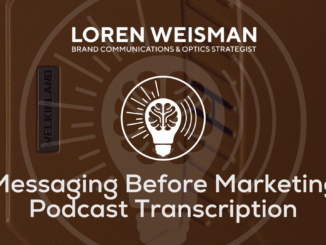 messaging before marketing transcription