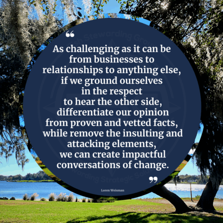 As challenging as it can be from businesses to relationships to anything else if we ground ourselves in the respect