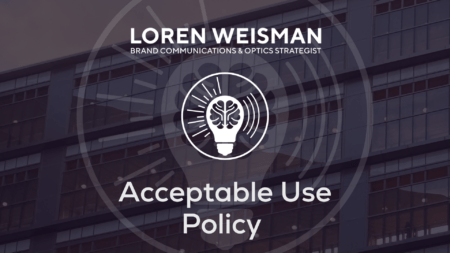 Acceptable Use Policy for Loren Weisman