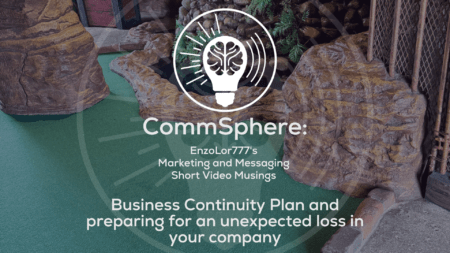 Business Continuity Plan and preparing for an unexpected loss in your company