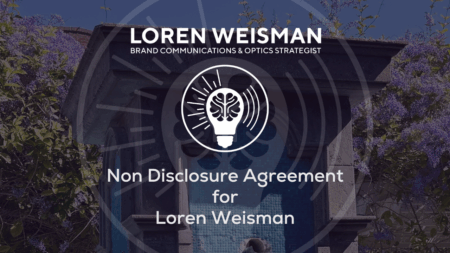 Non-Disclosure agreement for Loren Weisman featured image