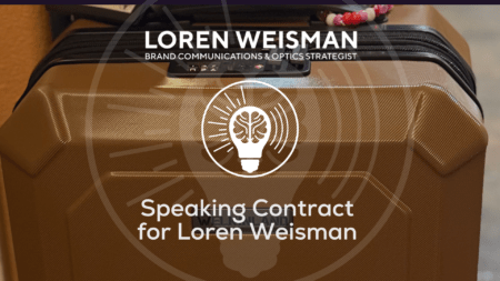 Speaking Contract for Loren Weisman 1