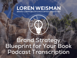 Brand Strategy Blueprint for Your Book Podcast Transcription