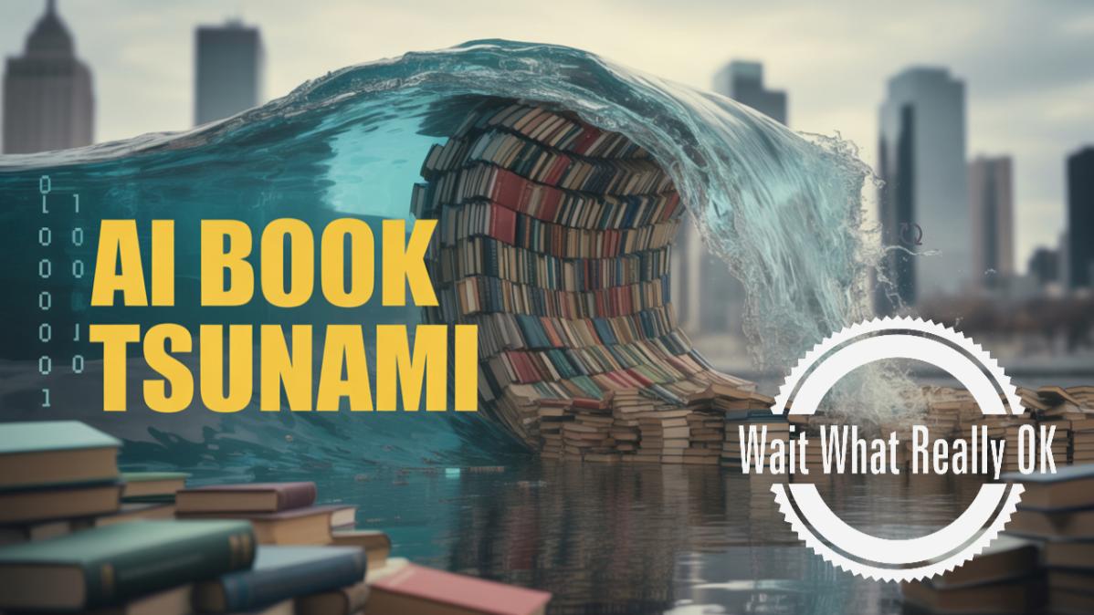 Fake Authors Using AI, Examining the False Authorship Trend, ai book tsunami